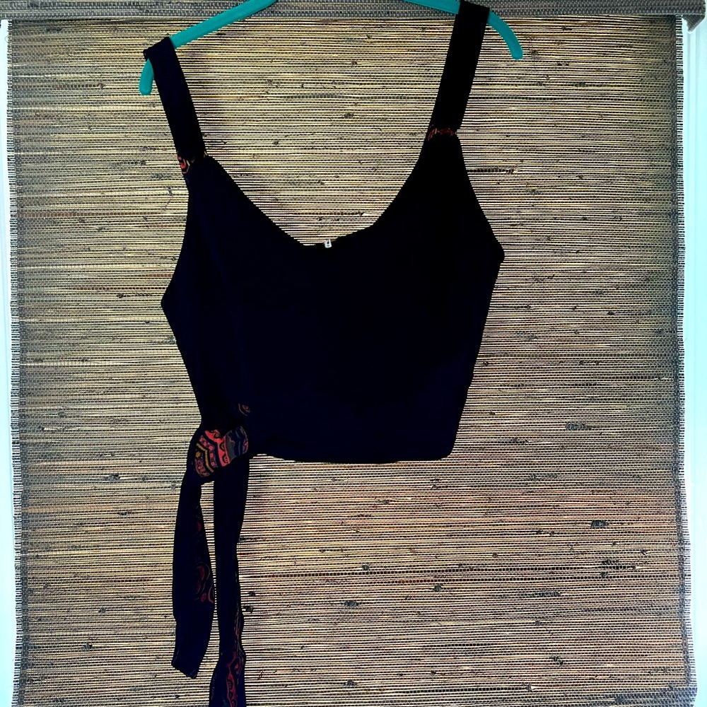 Deleting soon.  Free People never worn crop top.